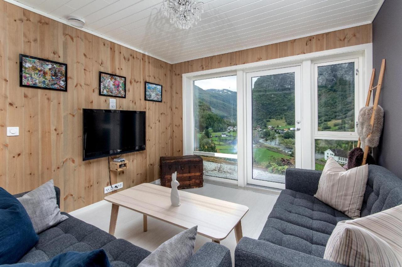 Apartment With Panoramic View Flåm Exterior foto
